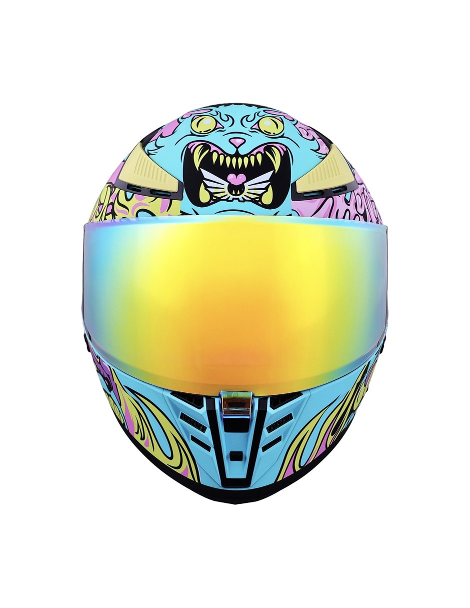 Casco cerrado para motocicleta urbana unisex 2
