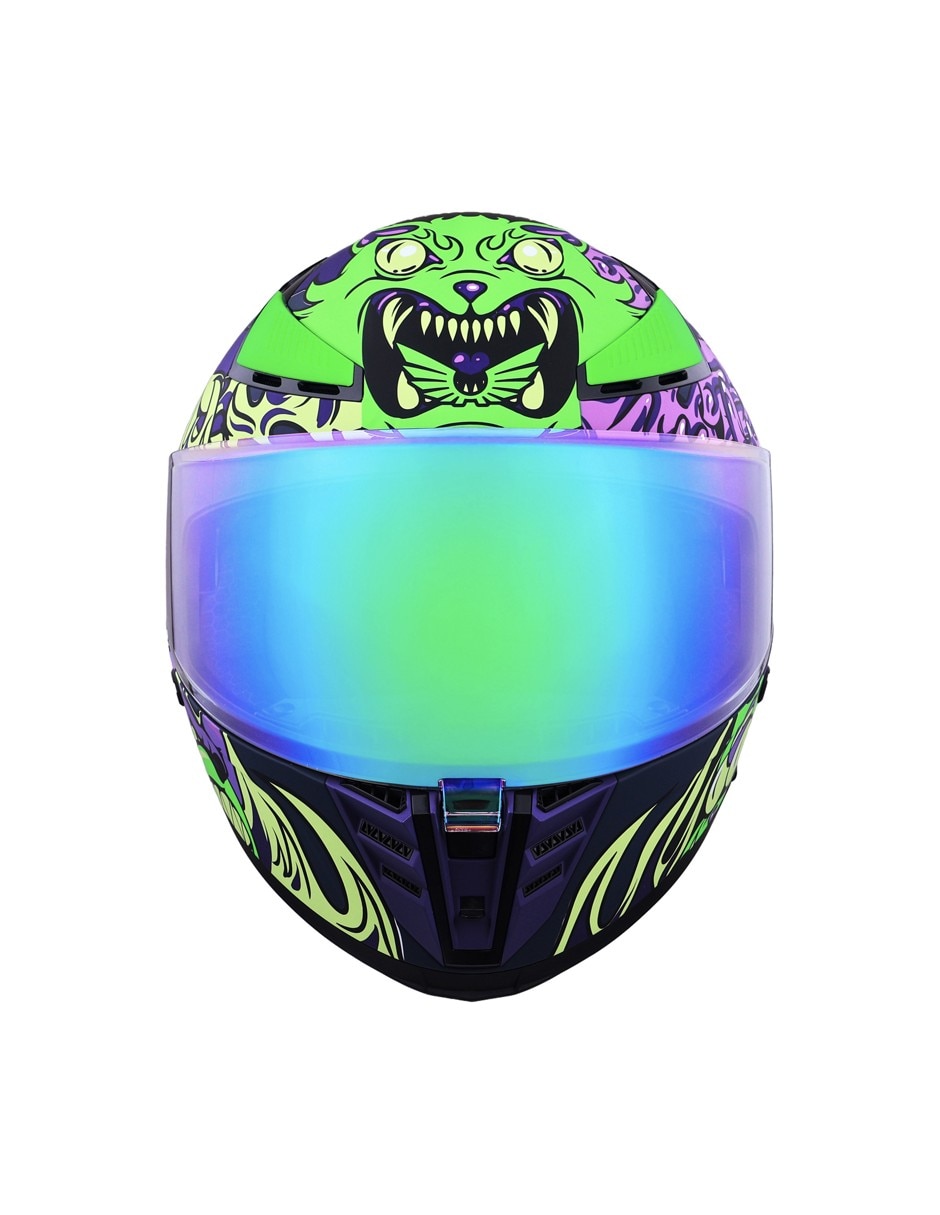 Casco cerrado para motocicleta urbana unisex 2