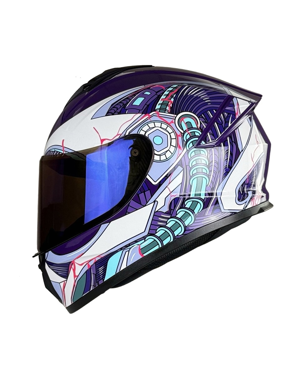 Casco cerrado para motocicleta urbana unisex