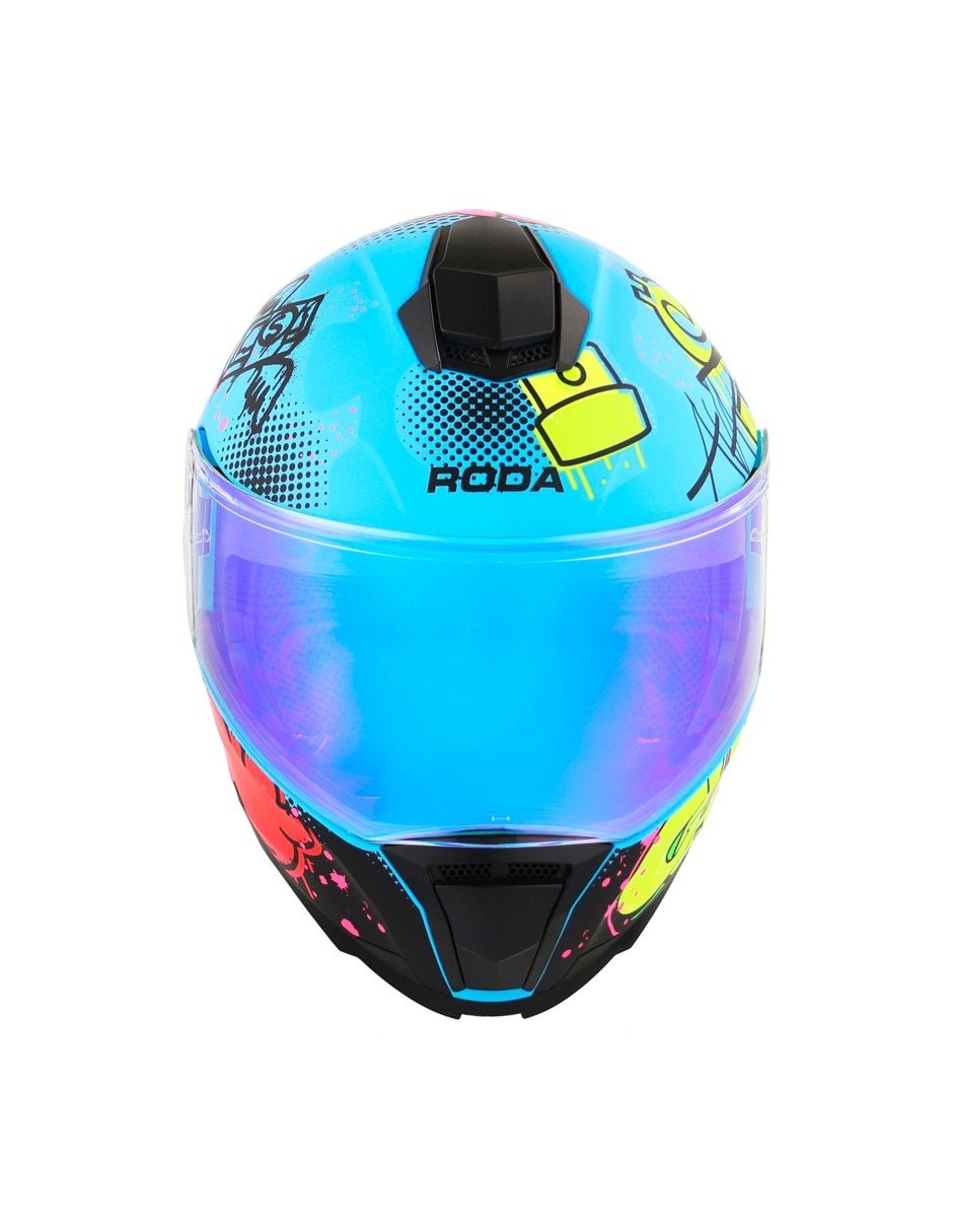 Casco abatible para motocicleta urbana unisex 2