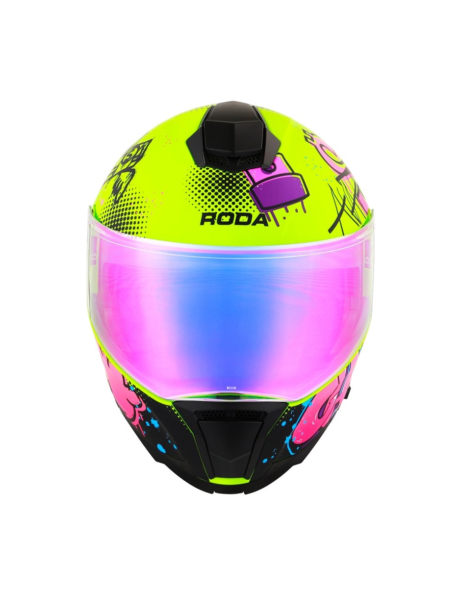Casco abatible para motocicleta urbana unisex 2