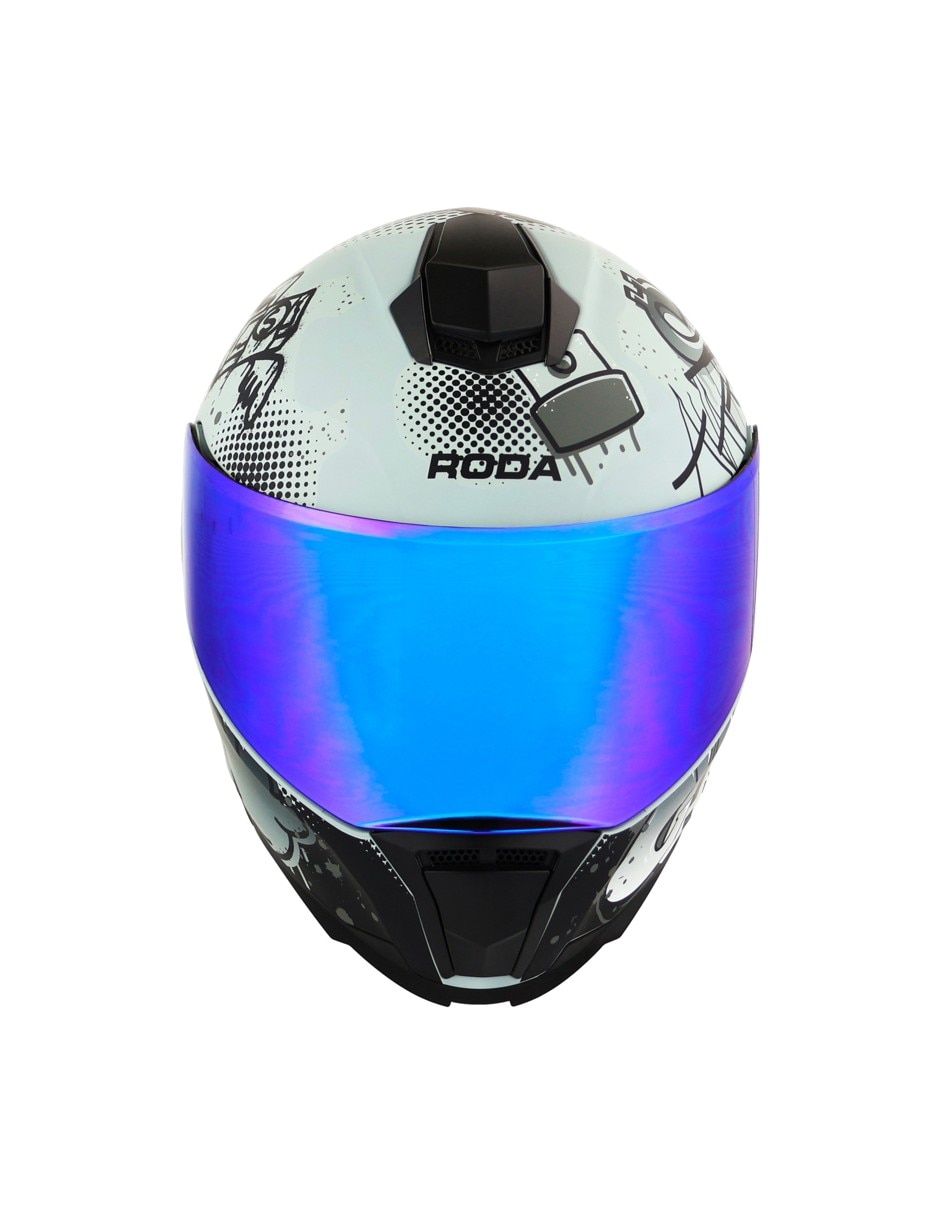Casco abatible para motocicleta urbana unisex 2