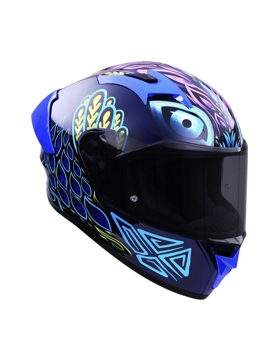 Casco cerrado para motocicleta urbana unisex