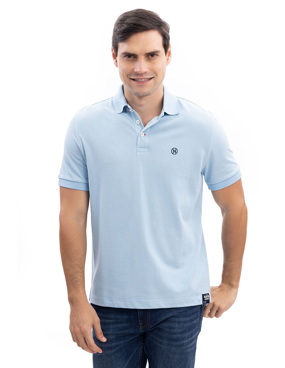 Playera nautica cuello polo para hombre Playera nautica cuello polo para hombre