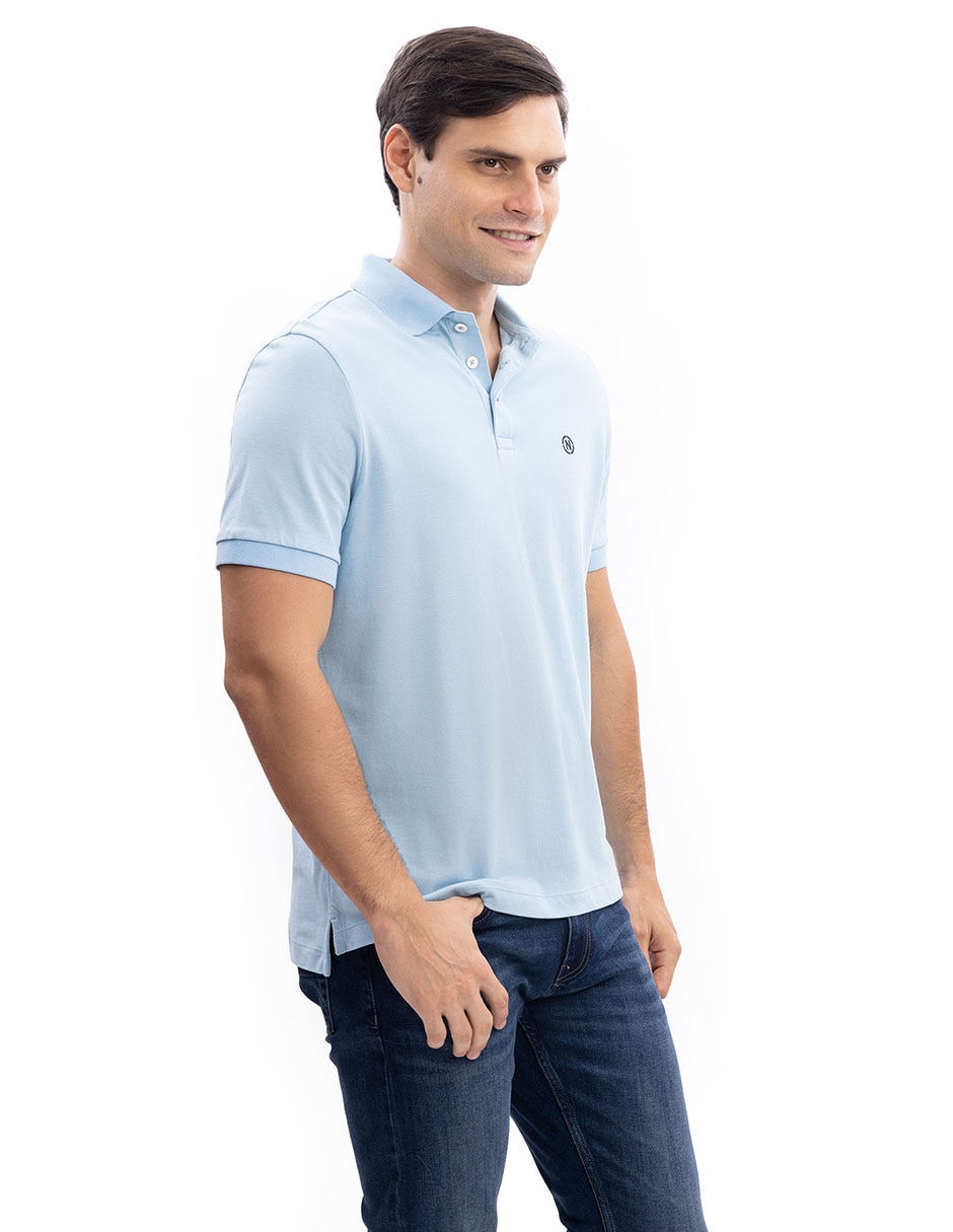 Playera nautica cuello polo para hombre 3