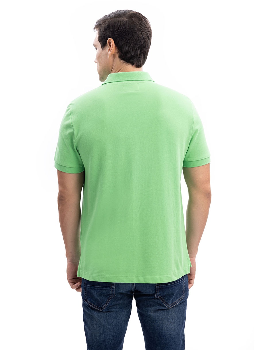 Playera nautica cuello polo para hombre 2