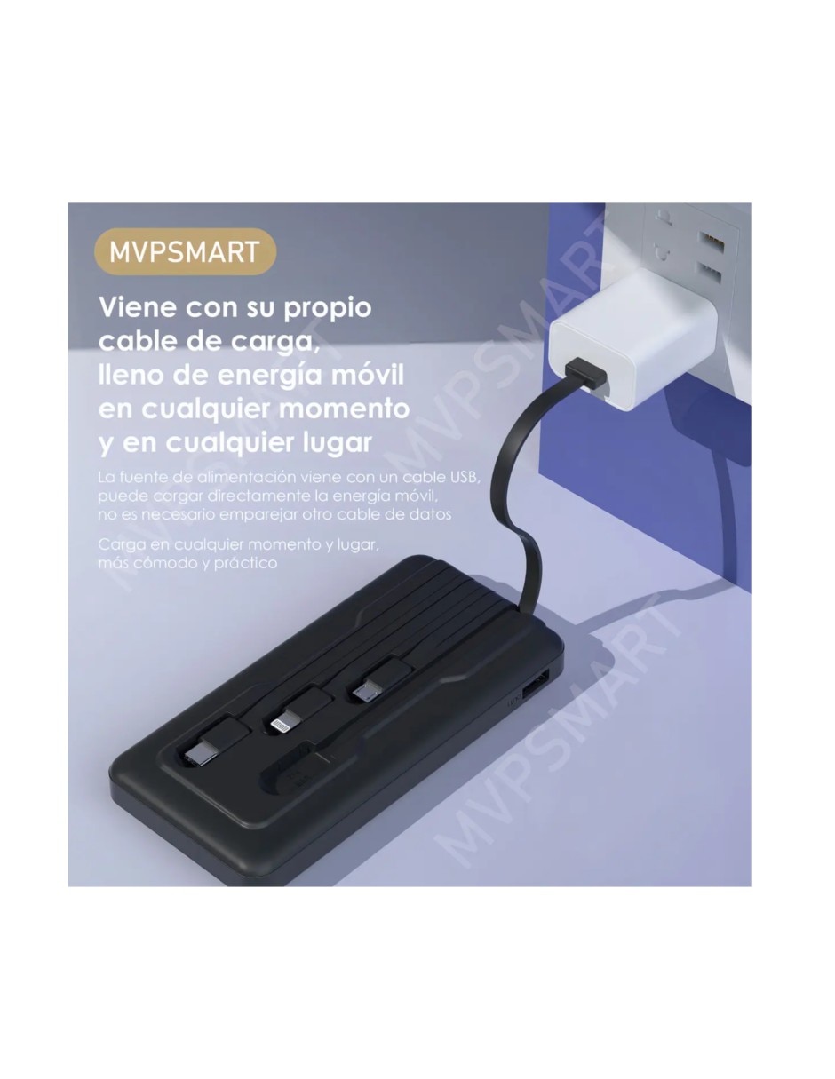 Batería portátil 13000 mah 2