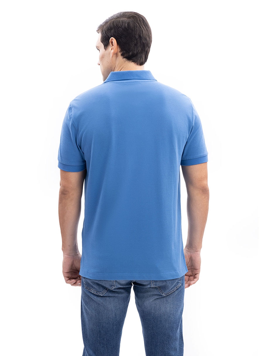 Playera nautica cuello polo para hombre 2