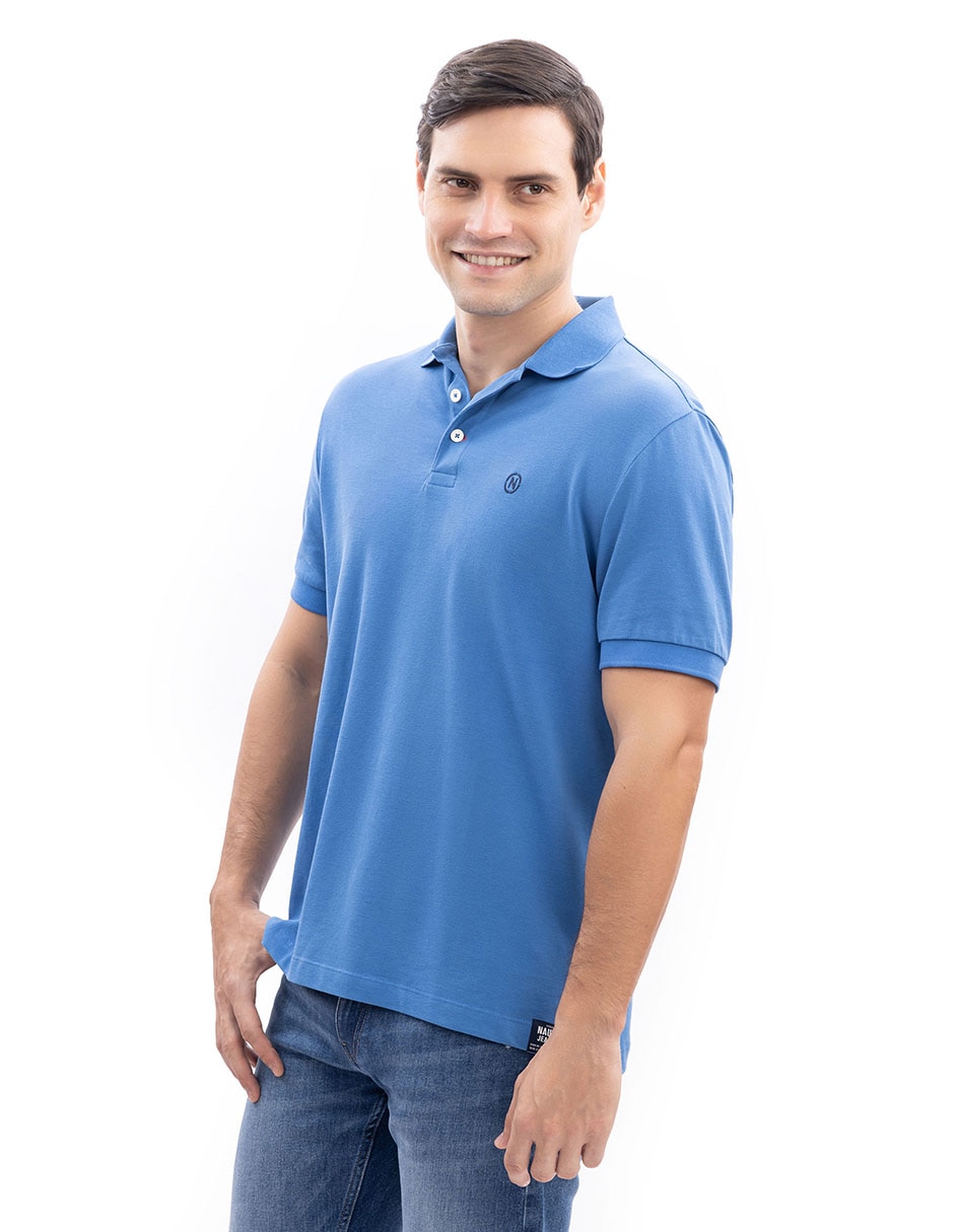 Playera nautica cuello polo para hombre 3