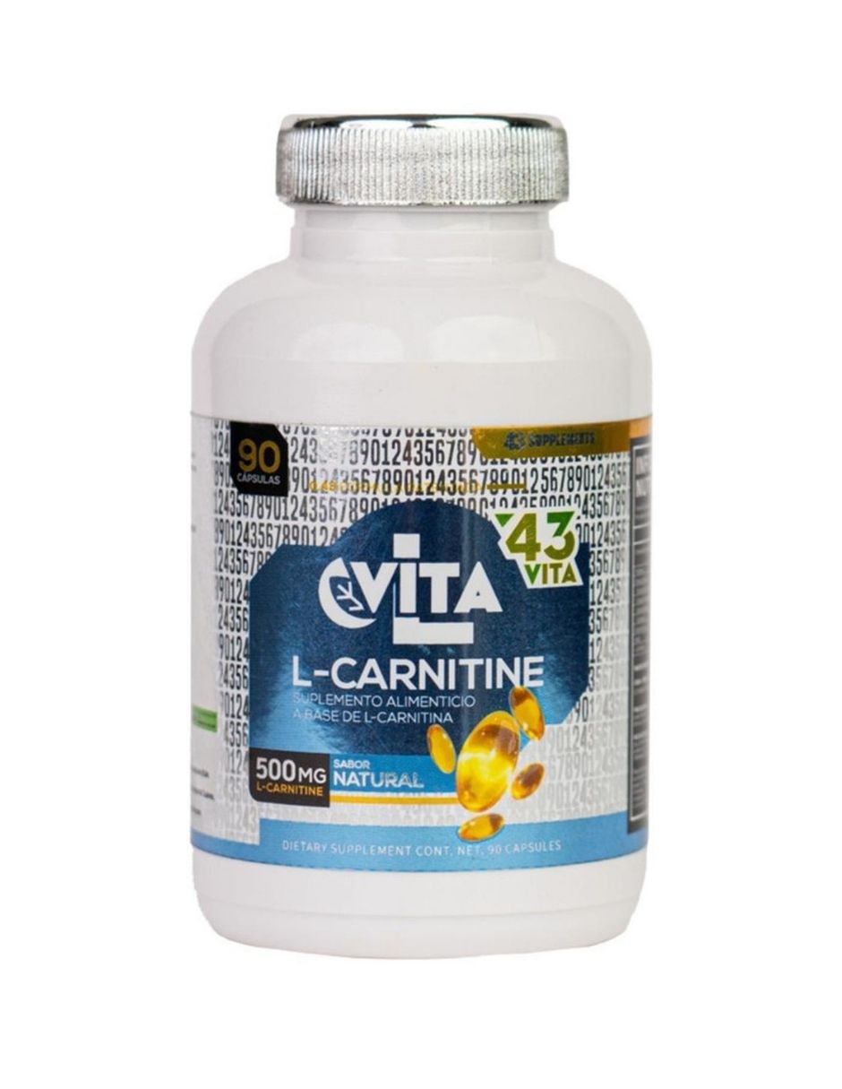 Suplemento l-carnitine 43 90 cápsulas quema grasa y energía Suplemento l-carnitine 43 90 cápsulas quema grasa y energía