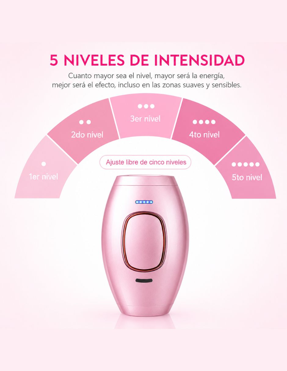 Depiladora ipl para rostro y cuerpo 5