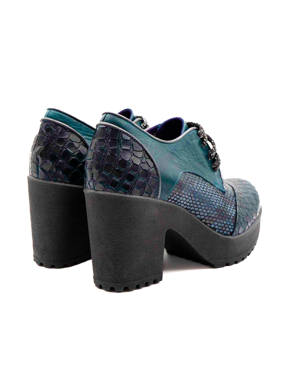 Zapatilla de piel 4