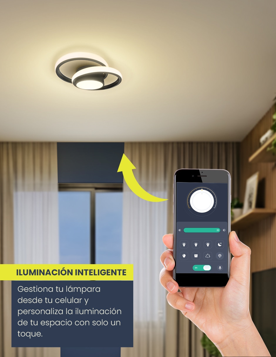Plafón LED Fantasy 6