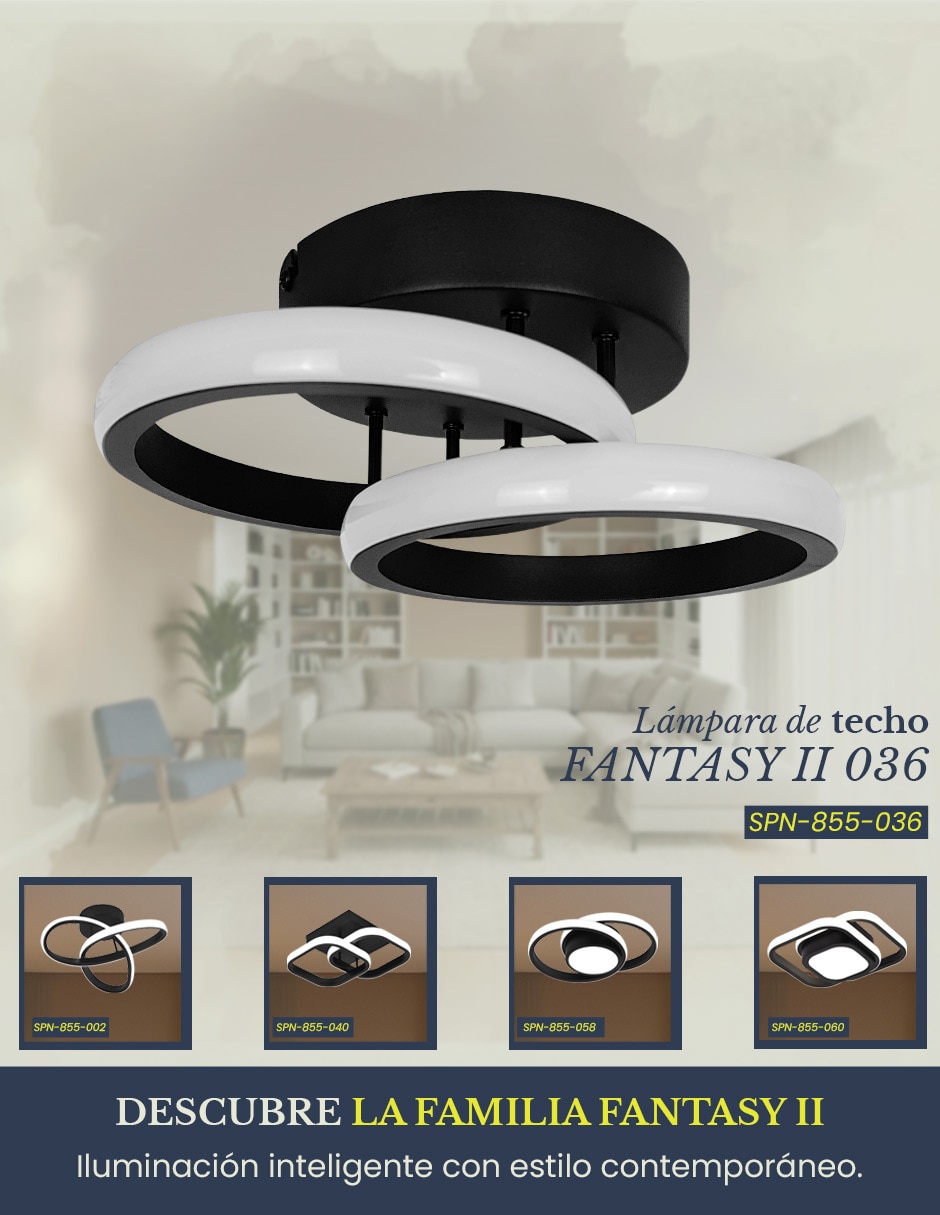 Plafón LED Fantasy 9