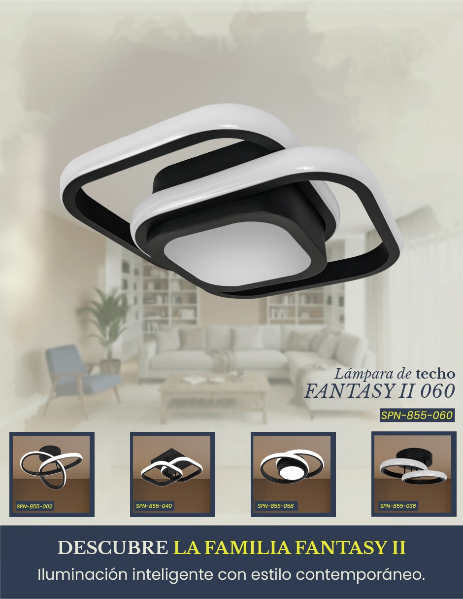 Plafón LED Fantasy 9