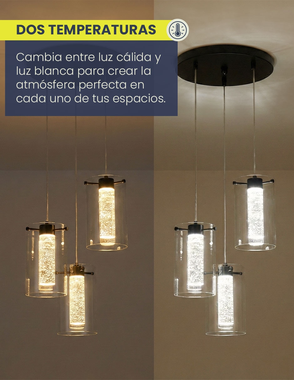 Lámpara colgante LED 3