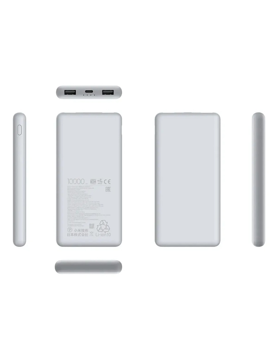Batería portátil xiaomi 10000 mah 3