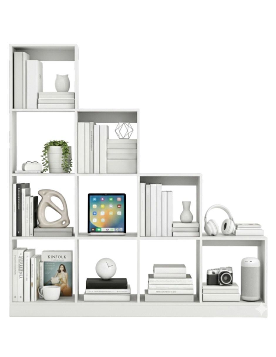 Librero muebles hogare de melamina 3