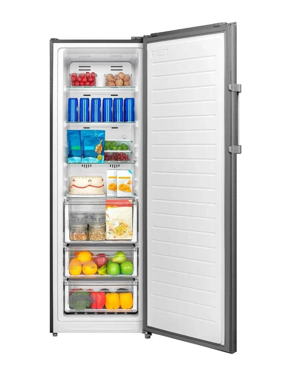 Congelador midea mdru333fem46 vertical 1 pie cúbico