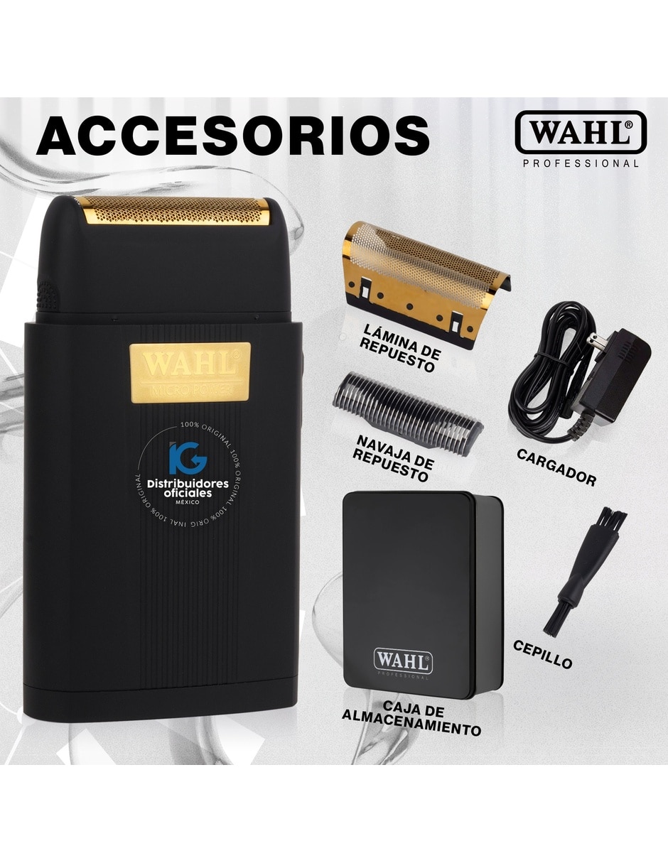 Recortadora de barba y bigote wahl micro power shaver 3617 7