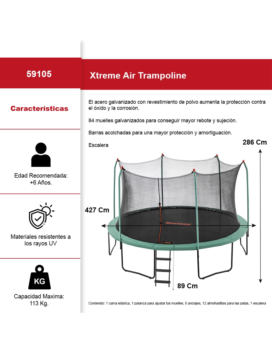 Trampolín importadora la merced 59105 5
