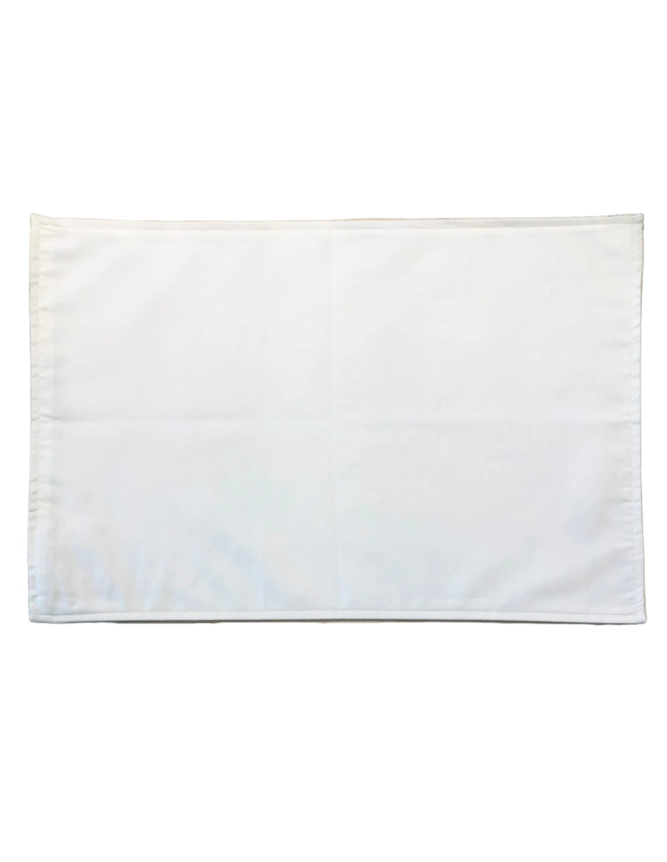 Mantel individual rectangular de algodón johann & home