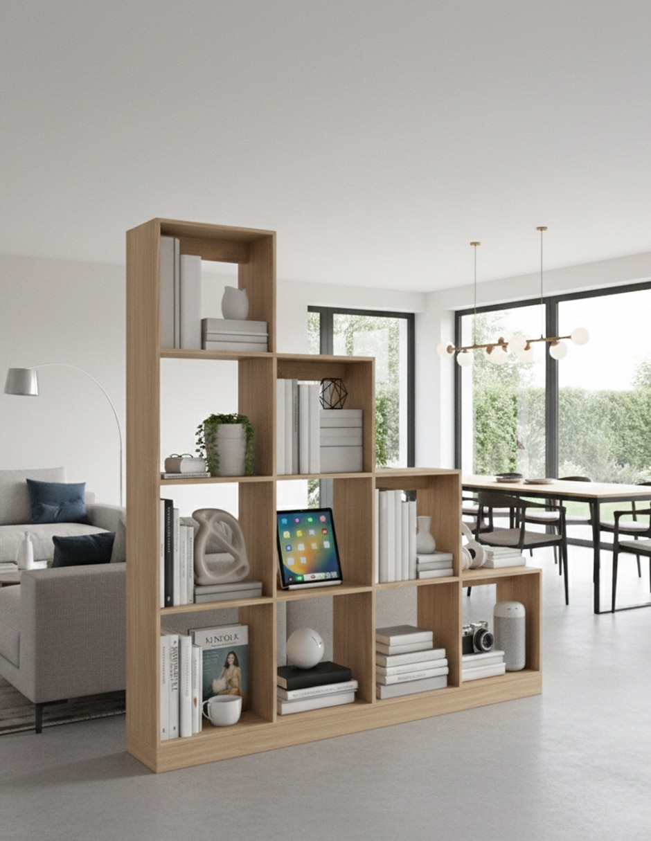 Librero muebles hogare de melamina