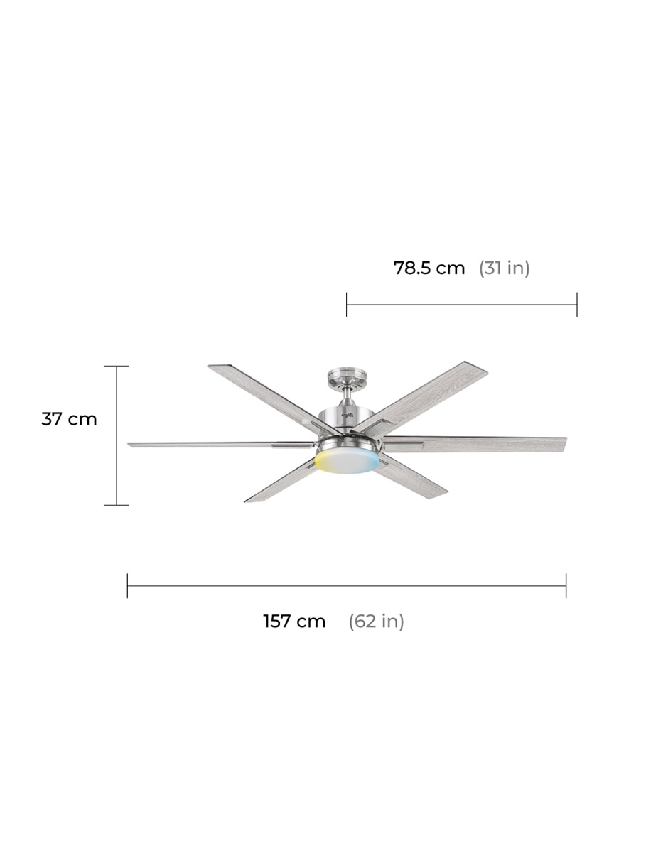 Ventilador de techo 3 velocidades 7