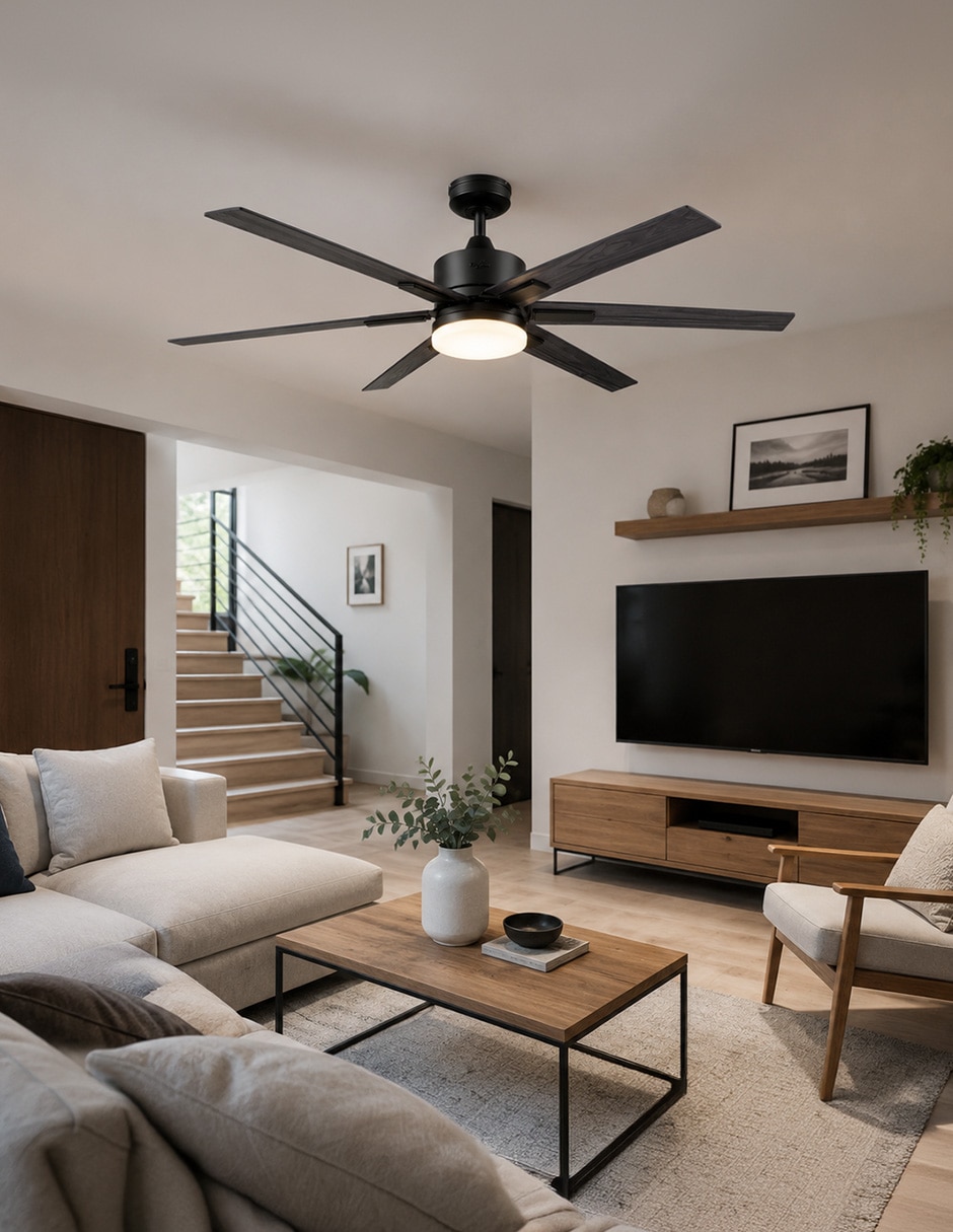 Ventilador de techo 3 velocidades 4