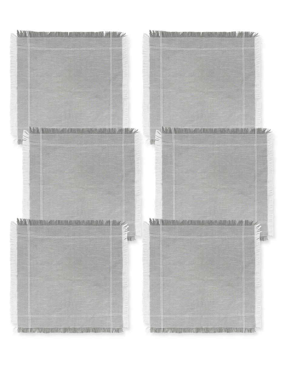 Set servilleta Cantia de algodón 6 piezas