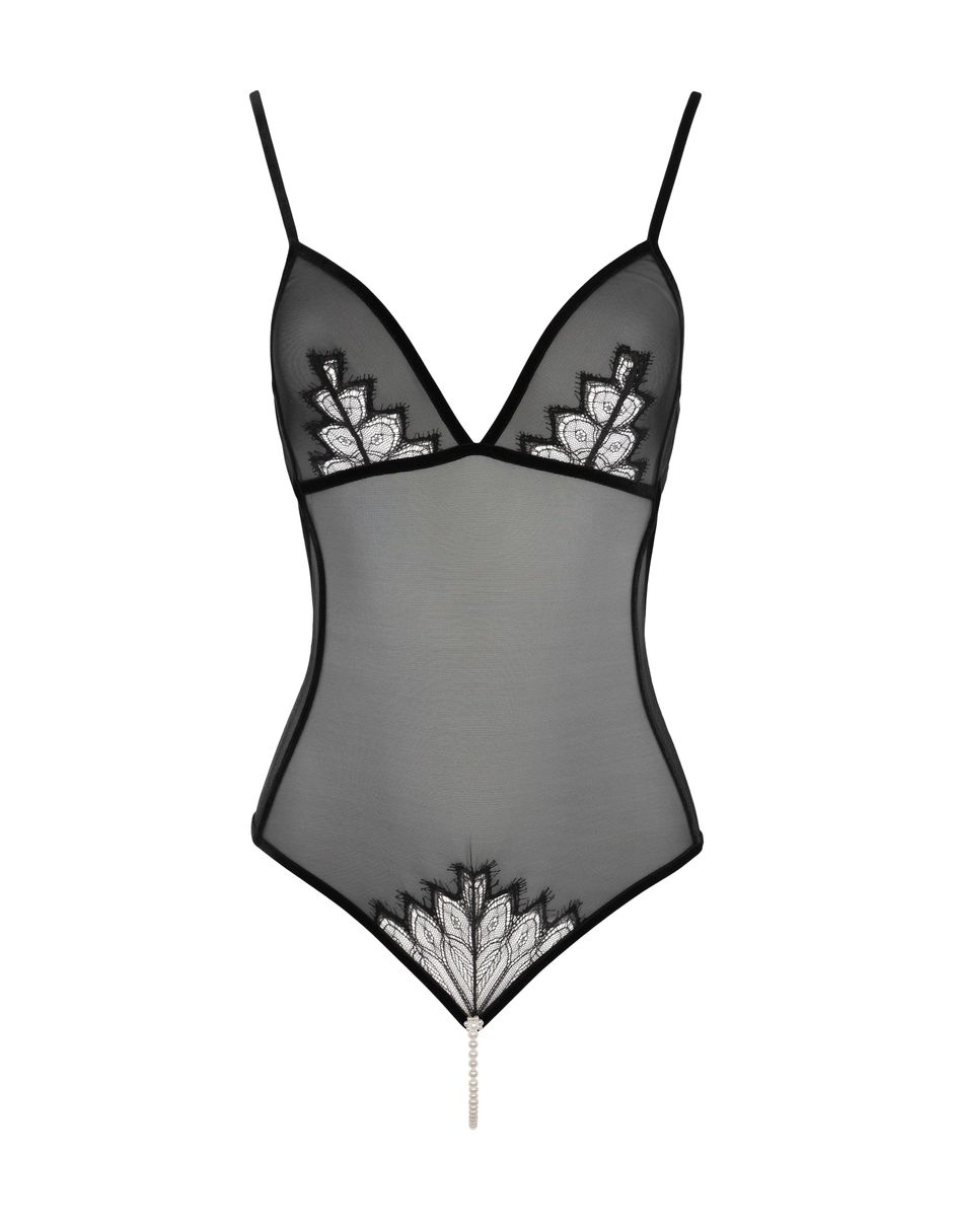Body bracli cuello con escote escote v para mujer
