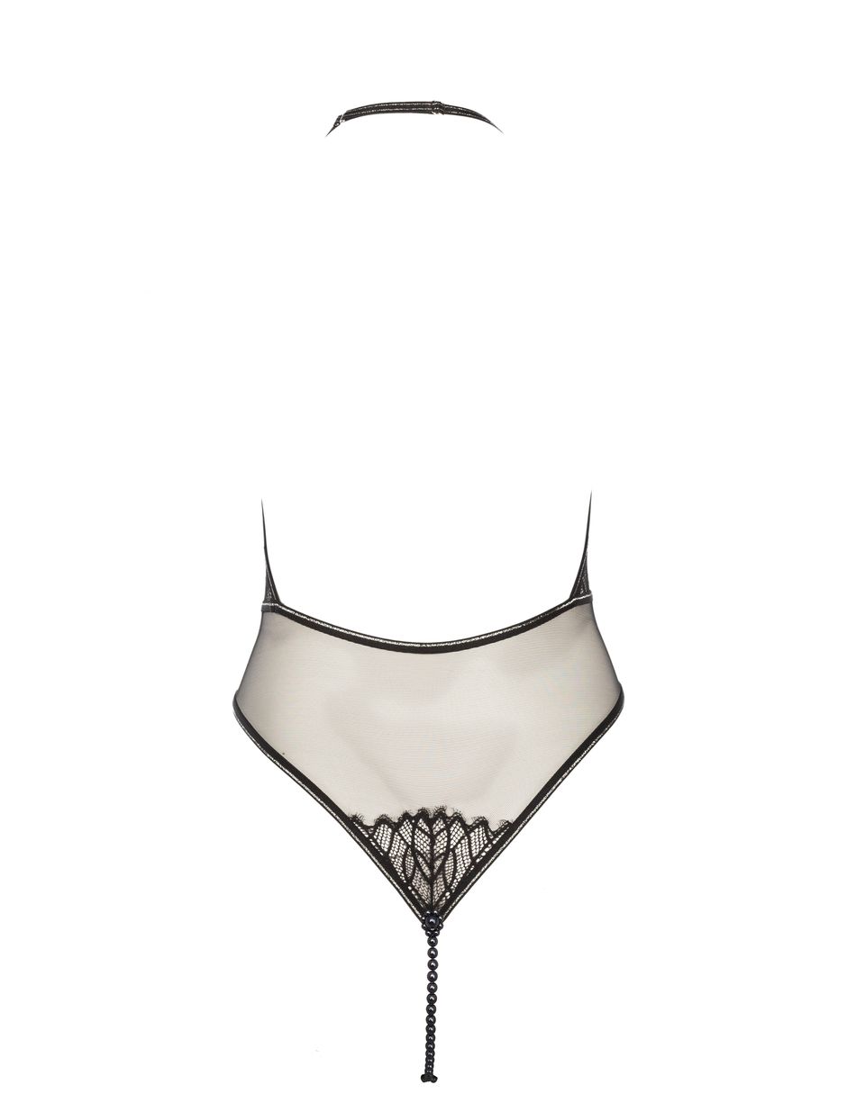 Body cuello halter escote v para mujer 2