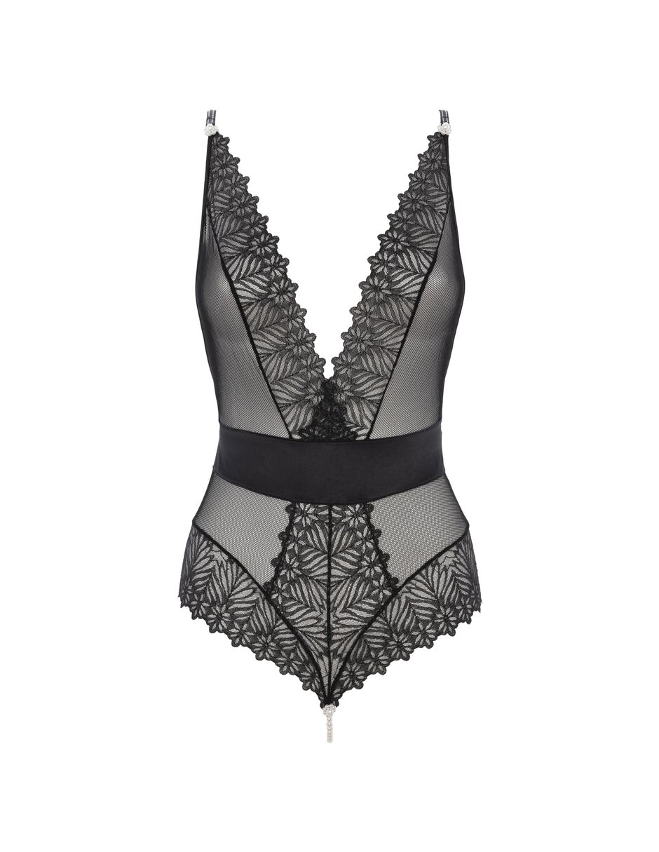 Body cuello con escote escote v para mujer Body cuello con escote escote v para mujer