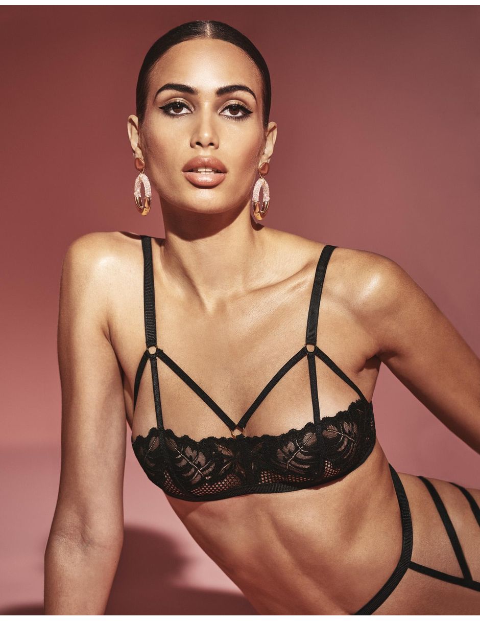 Brassiere balconette bracli para mujer