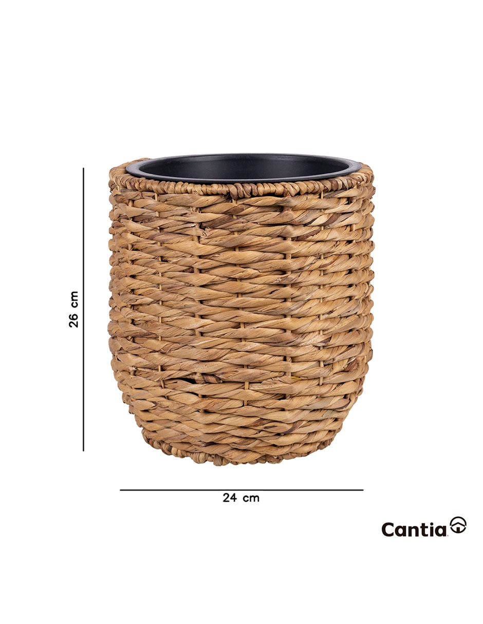 Maceta cantia dalila de mezcla de materiales 4