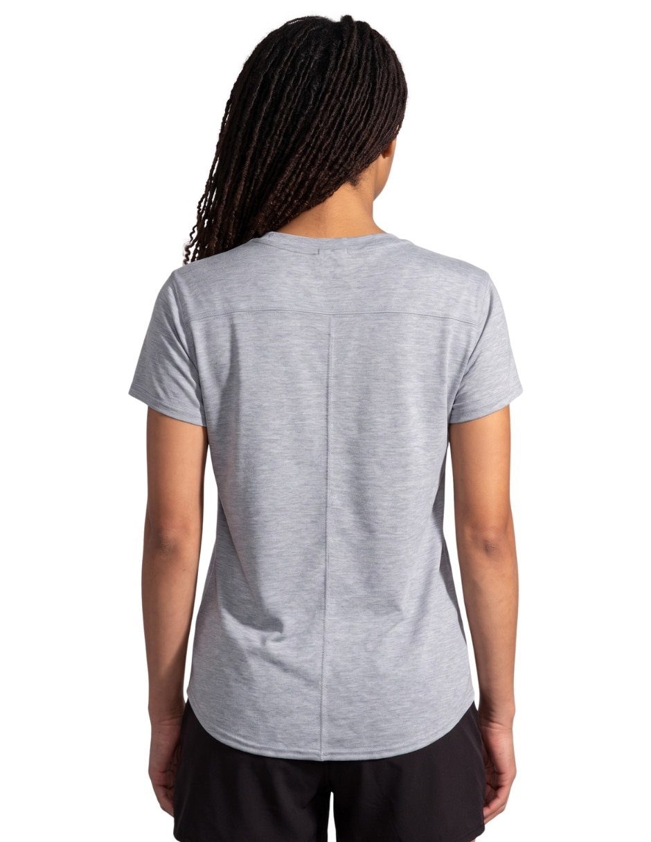 Playera deportiva para entrenamiento brooks de mujer 2