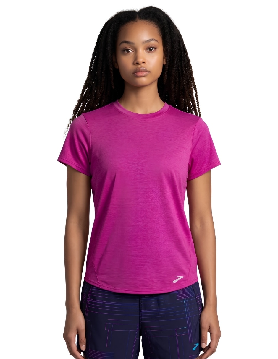 Playera deportiva para entrenamiento brooks de mujer Playera deportiva para entrenamiento brooks de mujer