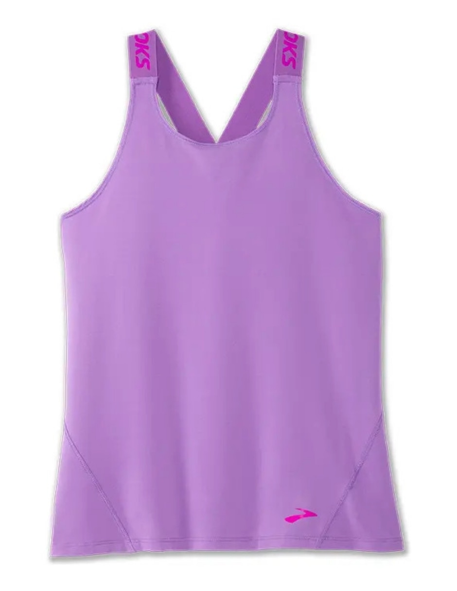 Playera deportiva para entrenamiento brooks de mujer 3