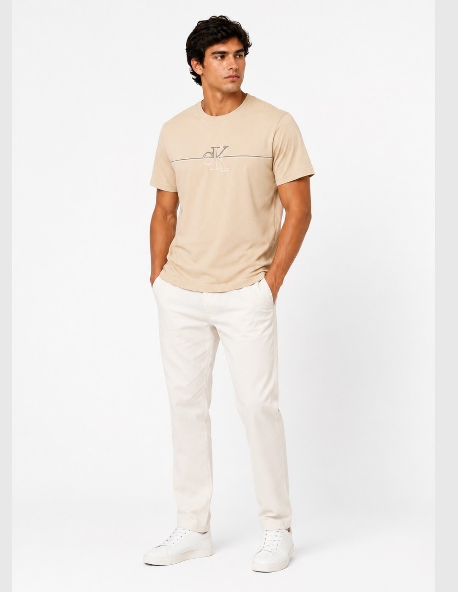 Playera cuello redondo para hombre 4
