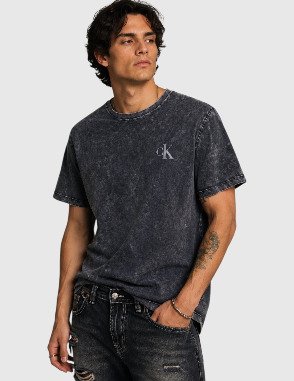 Playera cuello redondo para hombre 4