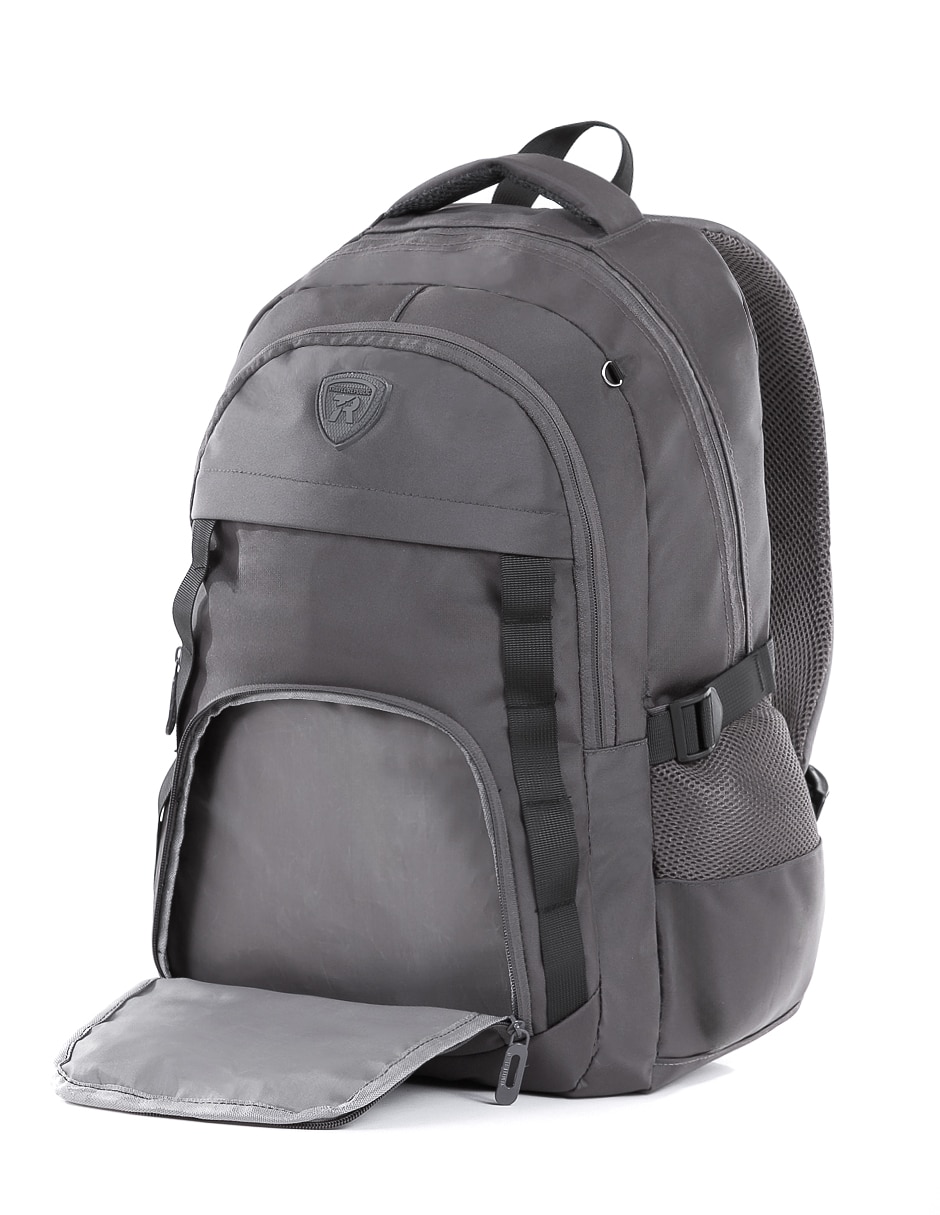 Mochila con portalaptop travel republic tr-sb064gr impermeable para hombre 4
