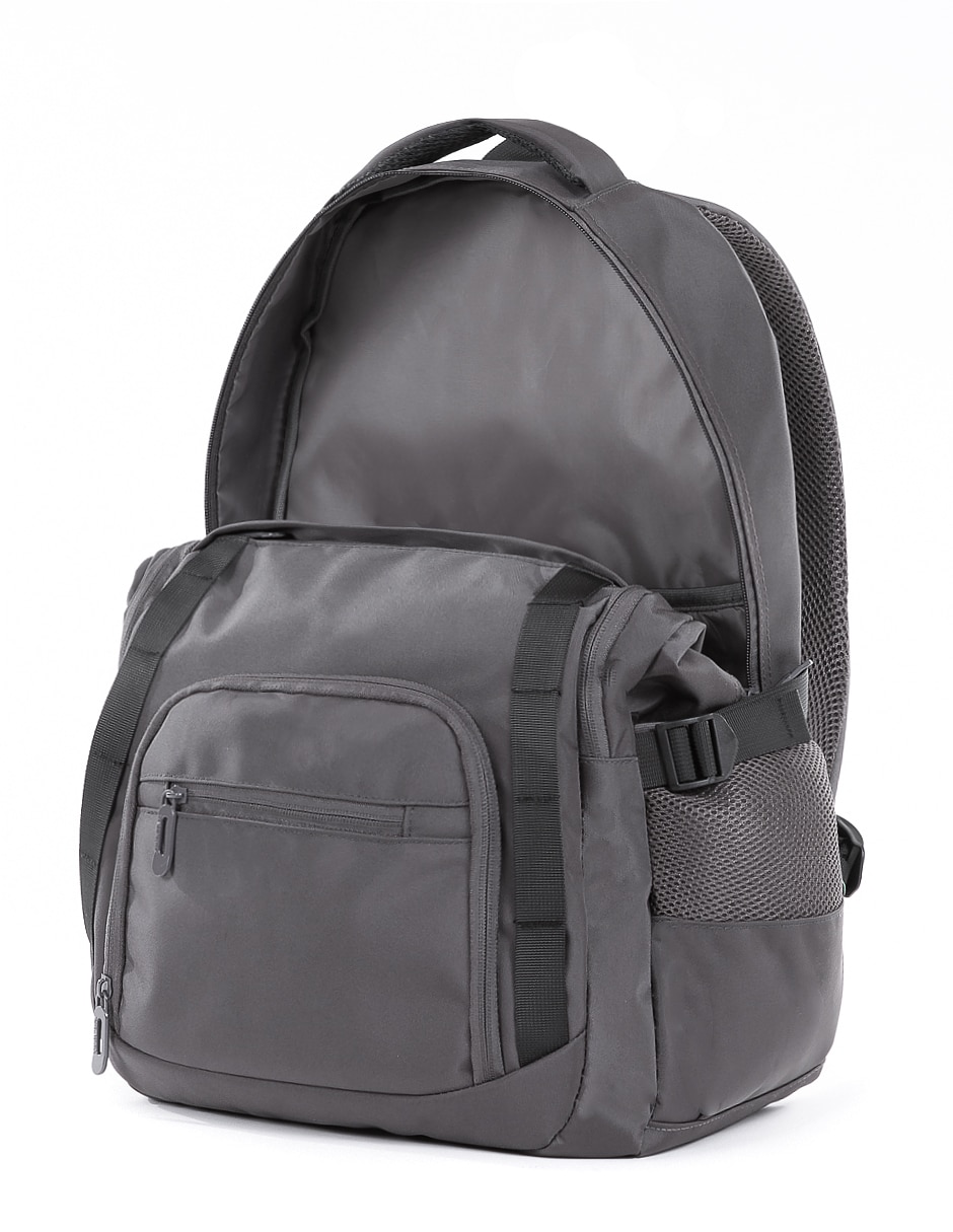 Mochila con portalaptop travel republic tr-sb064gr impermeable para hombre 6