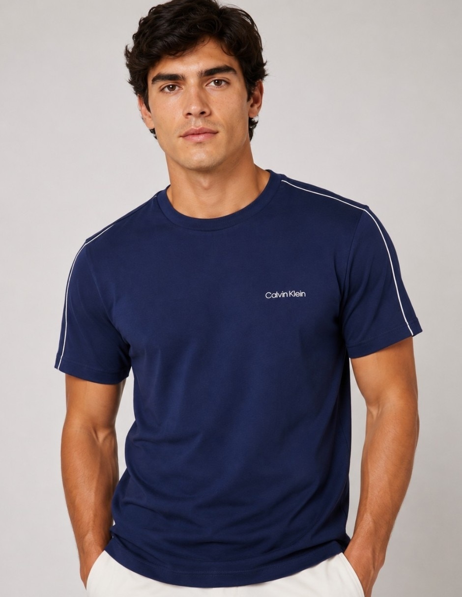 Playera cuello redondo para hombre
