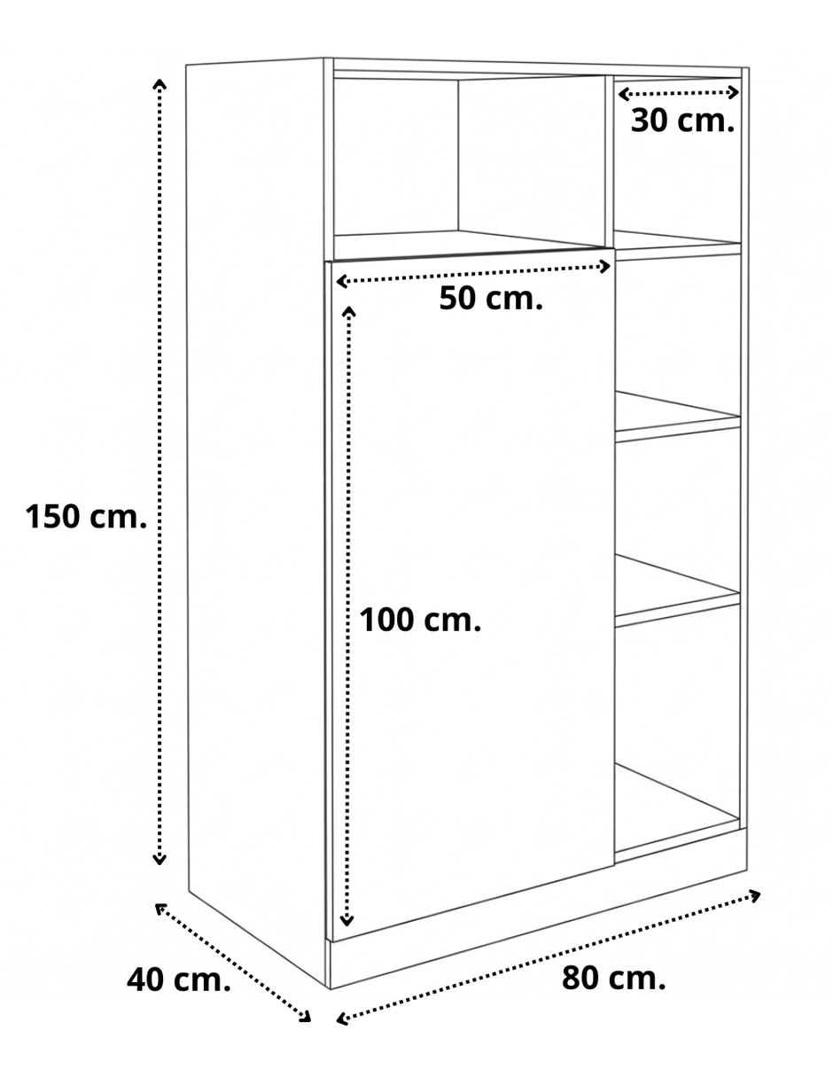 Alacena armable Melamina 8