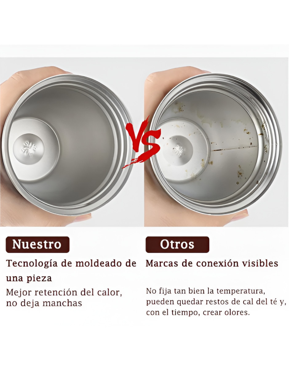 Termo xtellar con tapa a presión