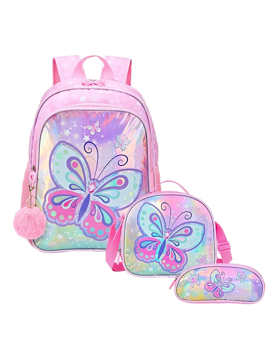 Set mochila escolar para niña