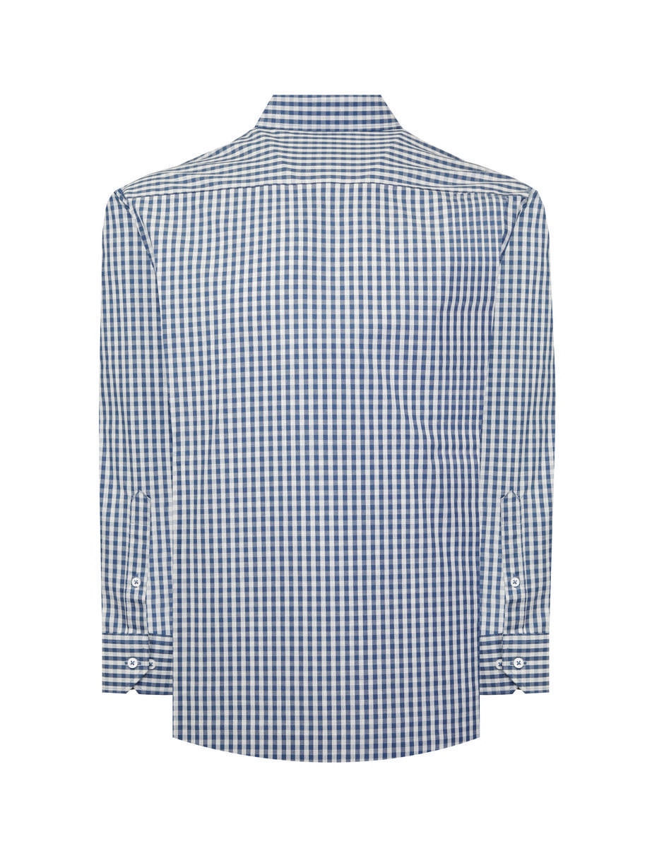 Camisa casual manchester de algodón manga larga para hombre