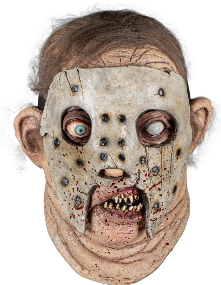 Máscara para disfraz de zombie asesino Máscara para disfraz de zombie asesino