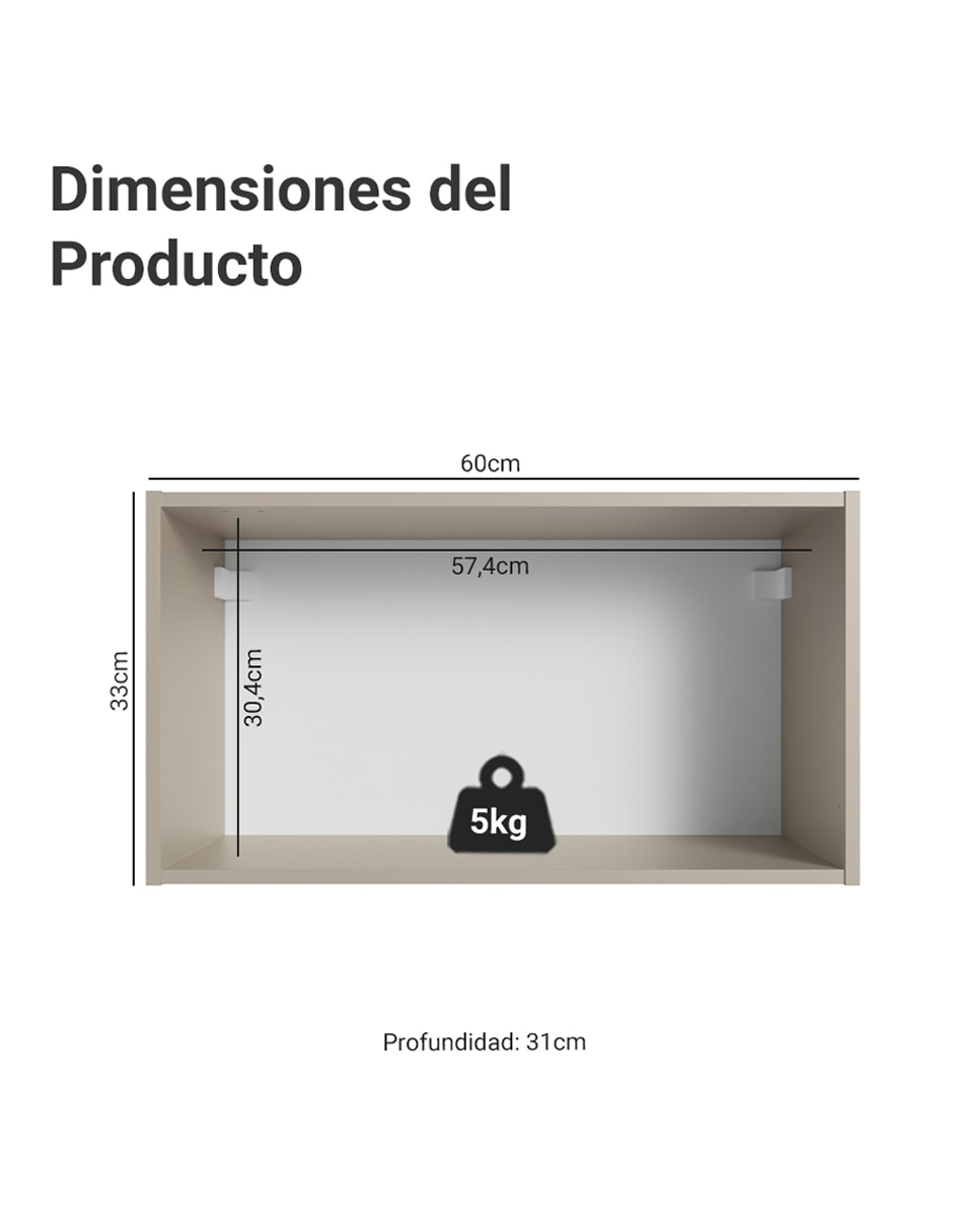 Alacena armable MDP 10