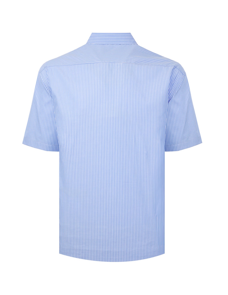 Camisa casual manchester de algodón manga corta para hombre
